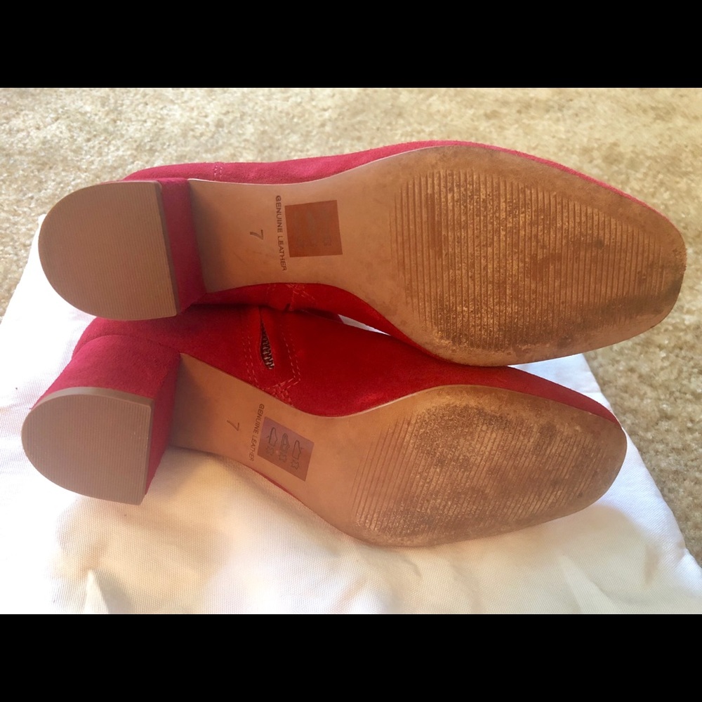 Madewell Lucien boot in suede